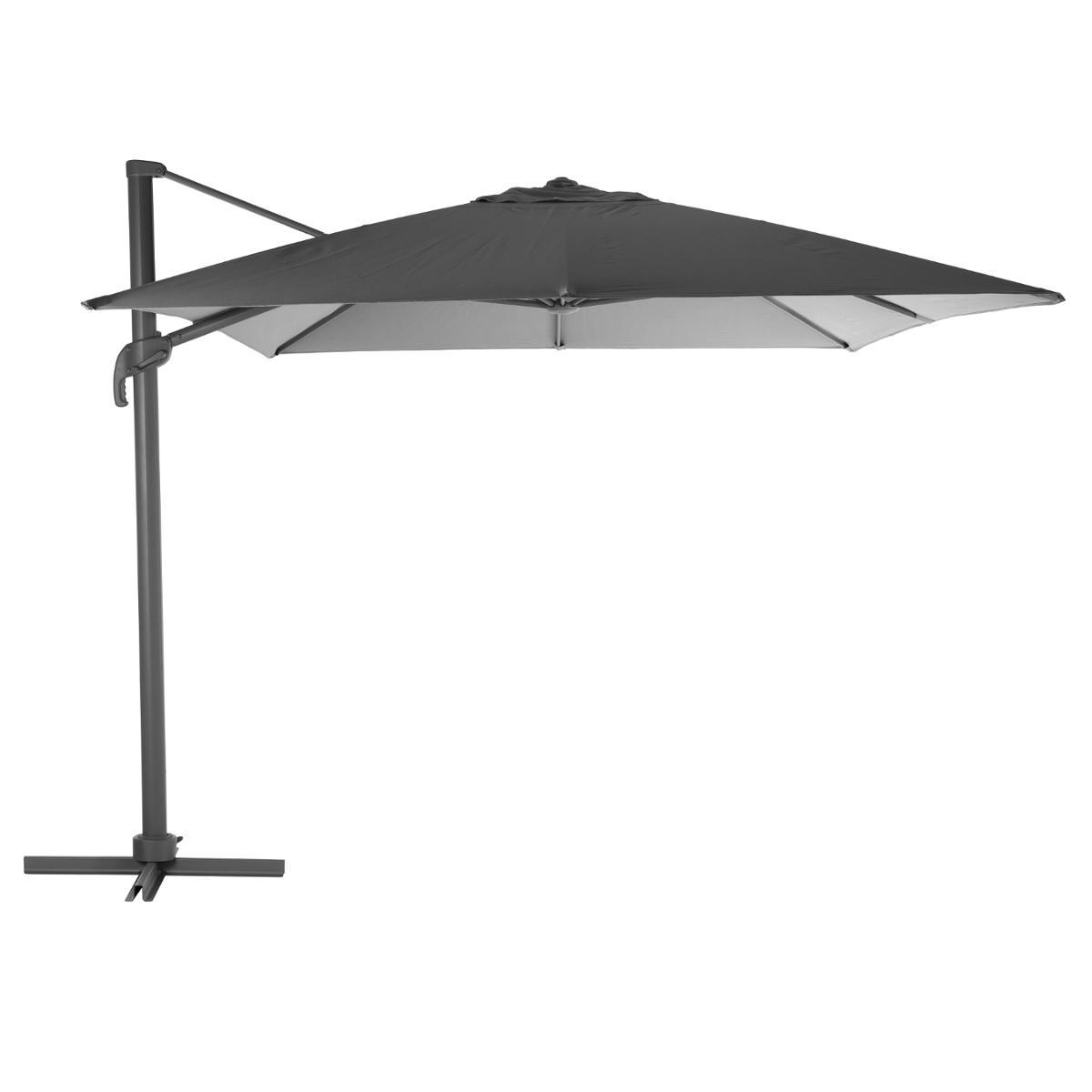PARASOL DECENTRE ELEA 3X4M ARDOISE