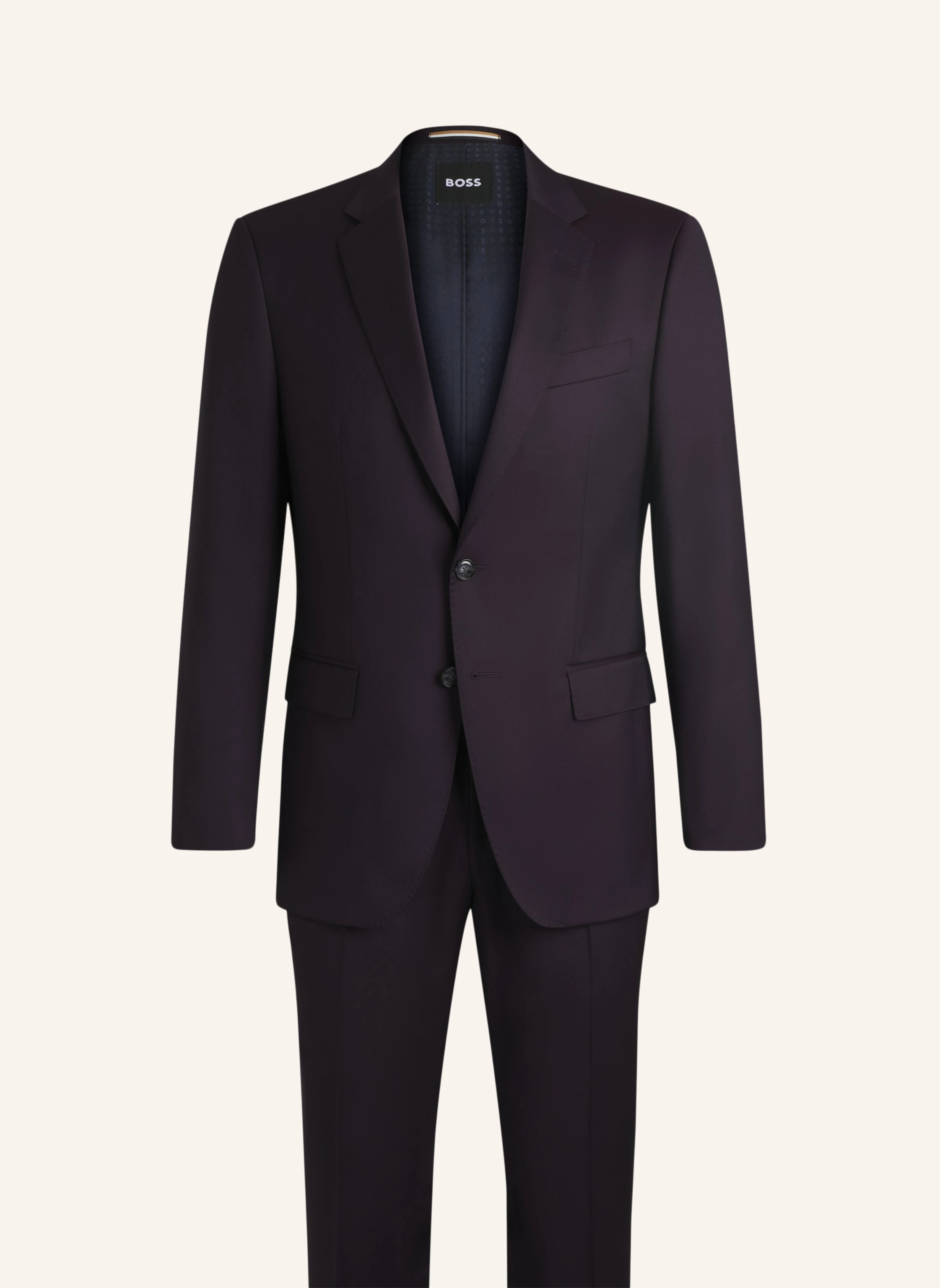 BOSS Business Anzug H-HUGE-2PCS-224 Slim Fit