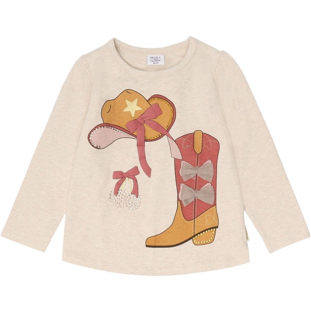 Køb Hust & Claire Wheat Melange Alma Cowgirl