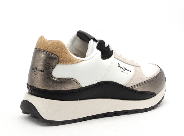 Pepe jeans basses femme dean kent pls31531 blanc