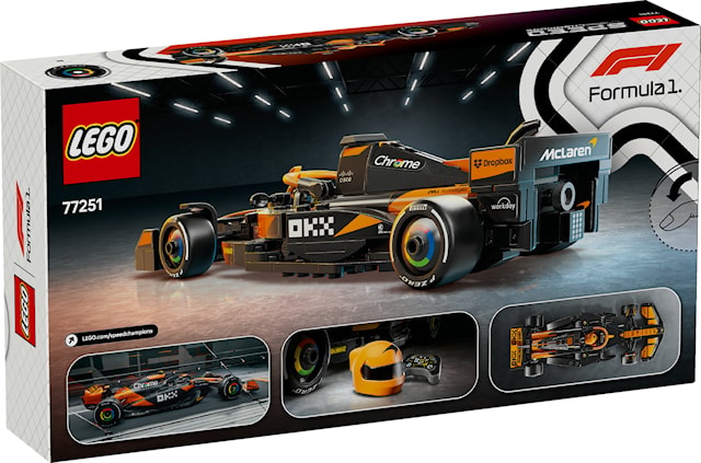 McLaren F1® Team MCL38-racerbil LEGO® Speed Champions (77251)