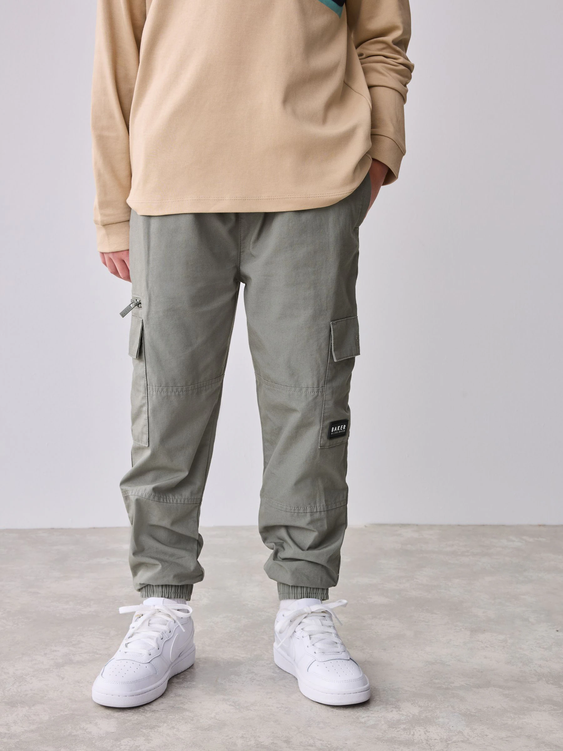 Kakigroen - Baker by Ted Baker - Cargobroek