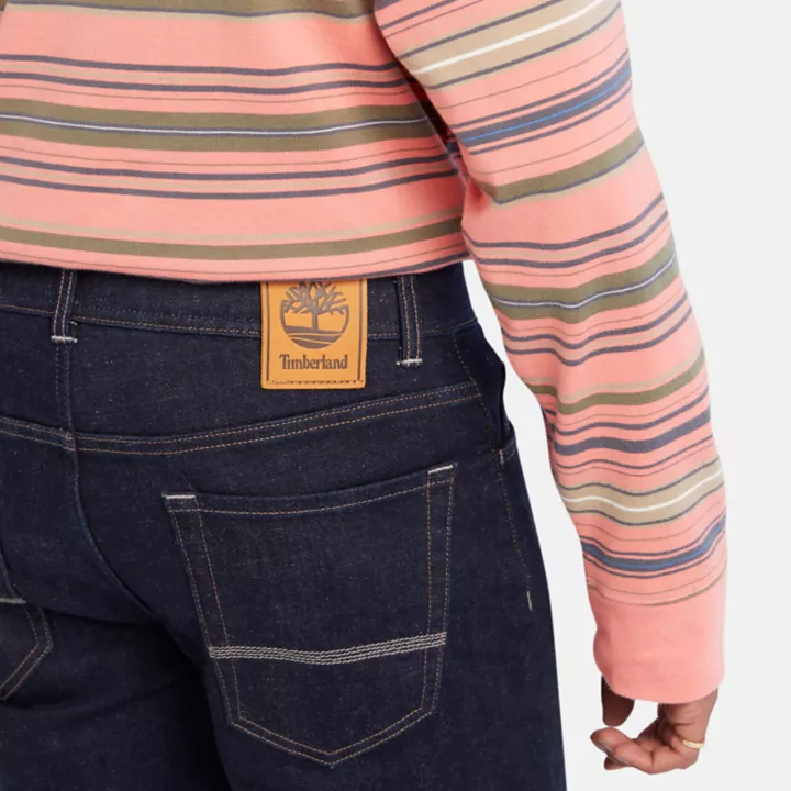 Jean stretch Core pour homme en indigo