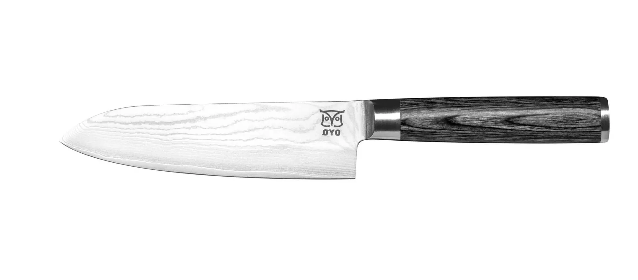 Øyo Opal Santoku Kokkekniv Grå