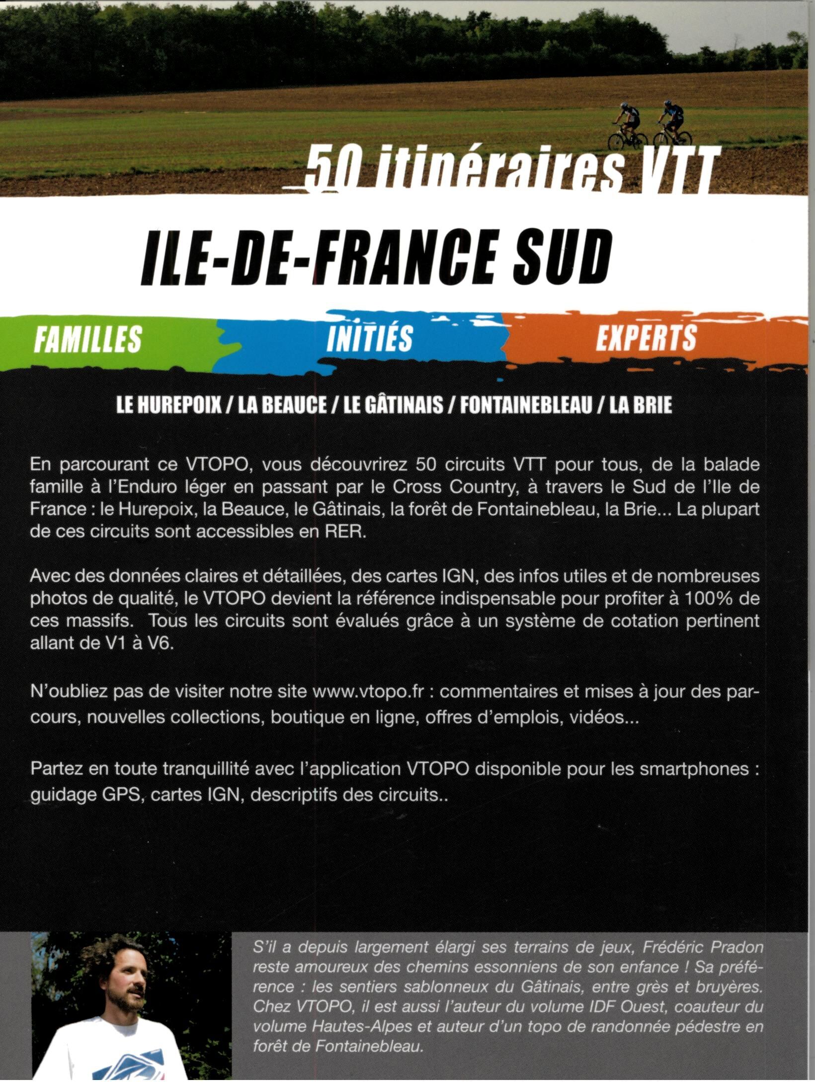 VTOPO - VTOPO ILE DE FRANCE SUD 50 ITINERAIRES
