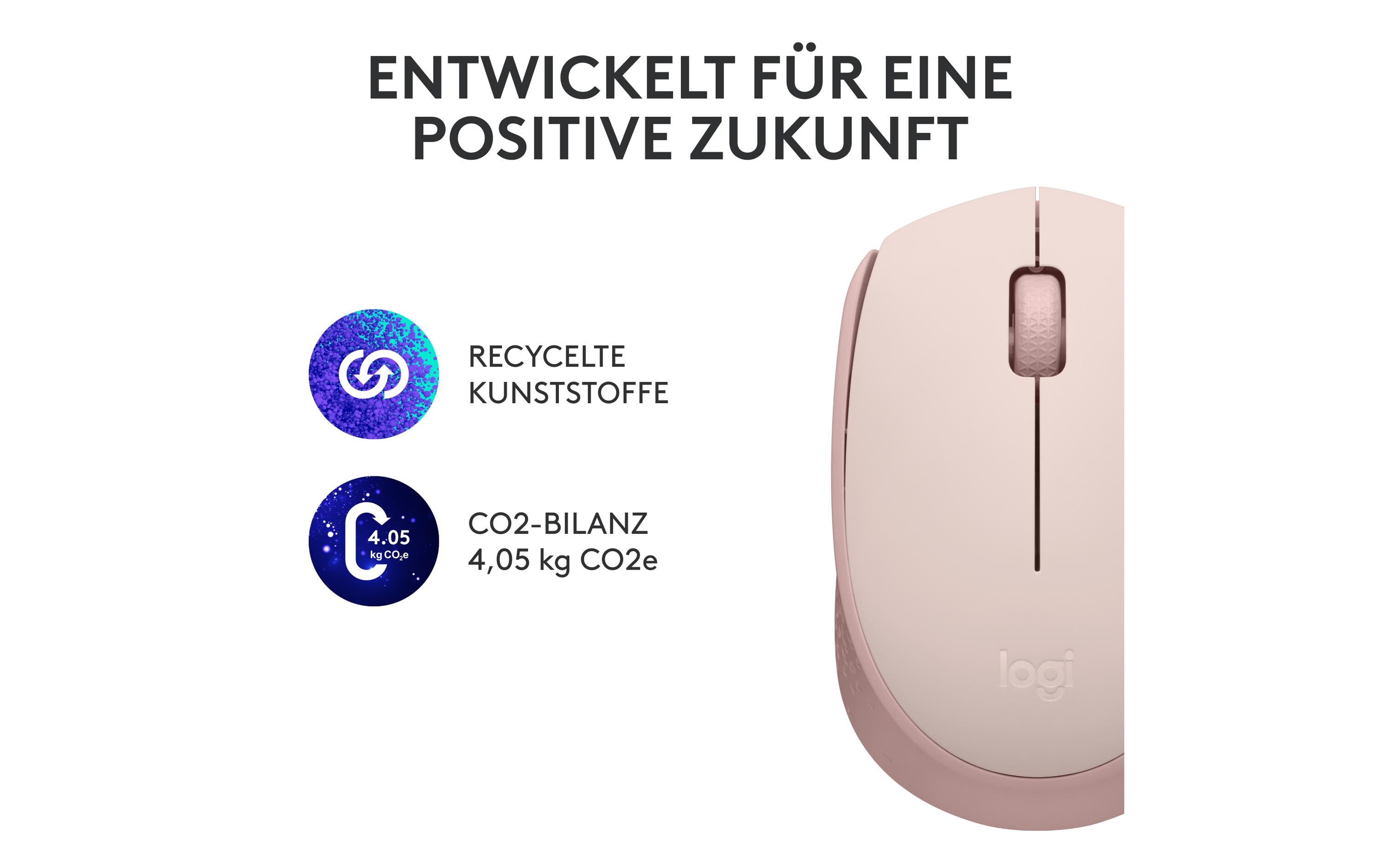 Mobile Maus M171 , kabellosKleine Wireless-Maus für Links- & Rechtshänder mit bis zu 12 Monaten Batterielaufzeit