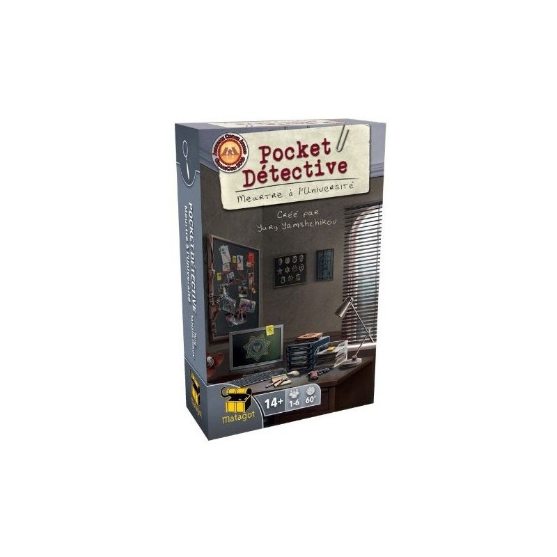 Pocket détective - Meurtre à l'université
