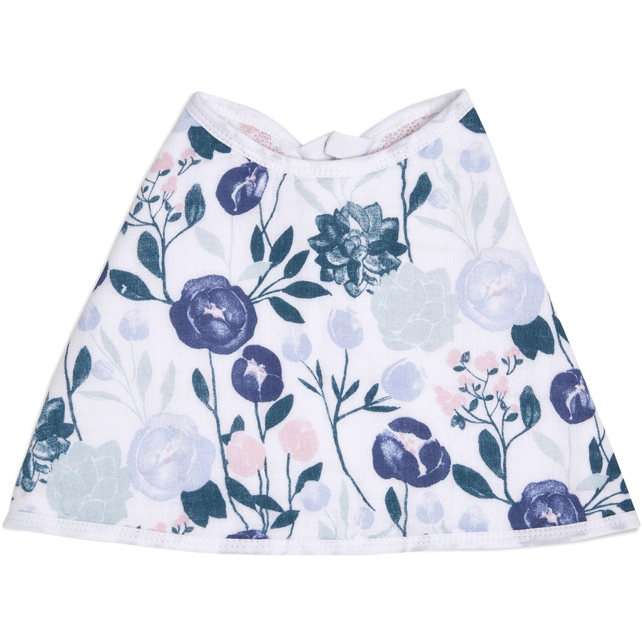 aden + anais™ essentials Baumwoll-Musselin-Baby-Lätzchen flowers bloom