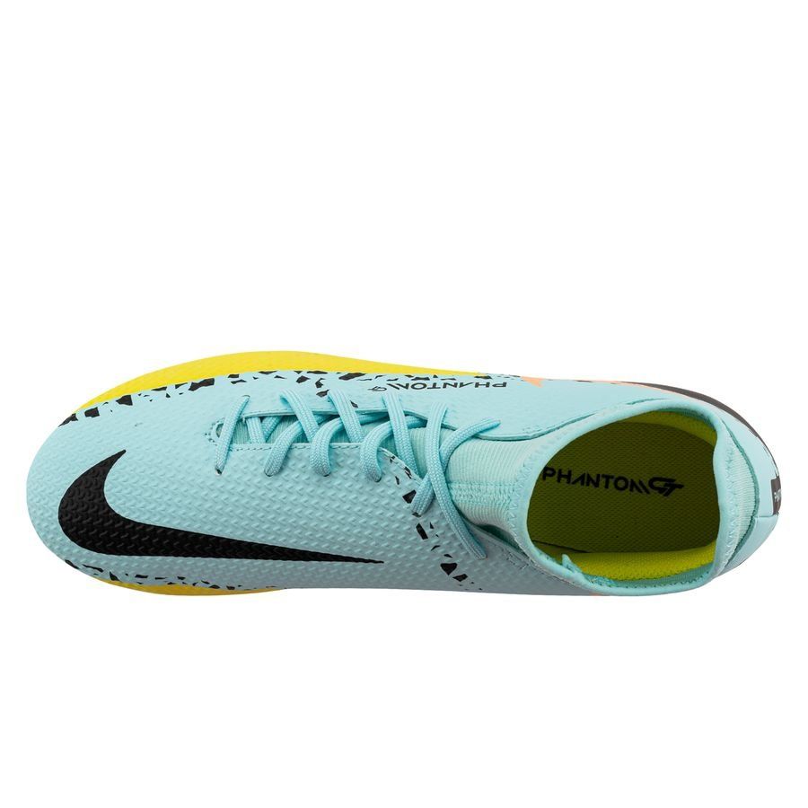 Nike Phantom GT 2 Academy DF MG Lucent - Turquoise/Noir/Jaune