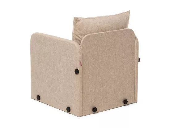Fauteuil convertible en tissu Saga