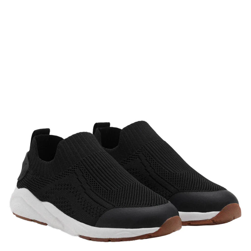 Mango Kids slip-on sneakers zwart