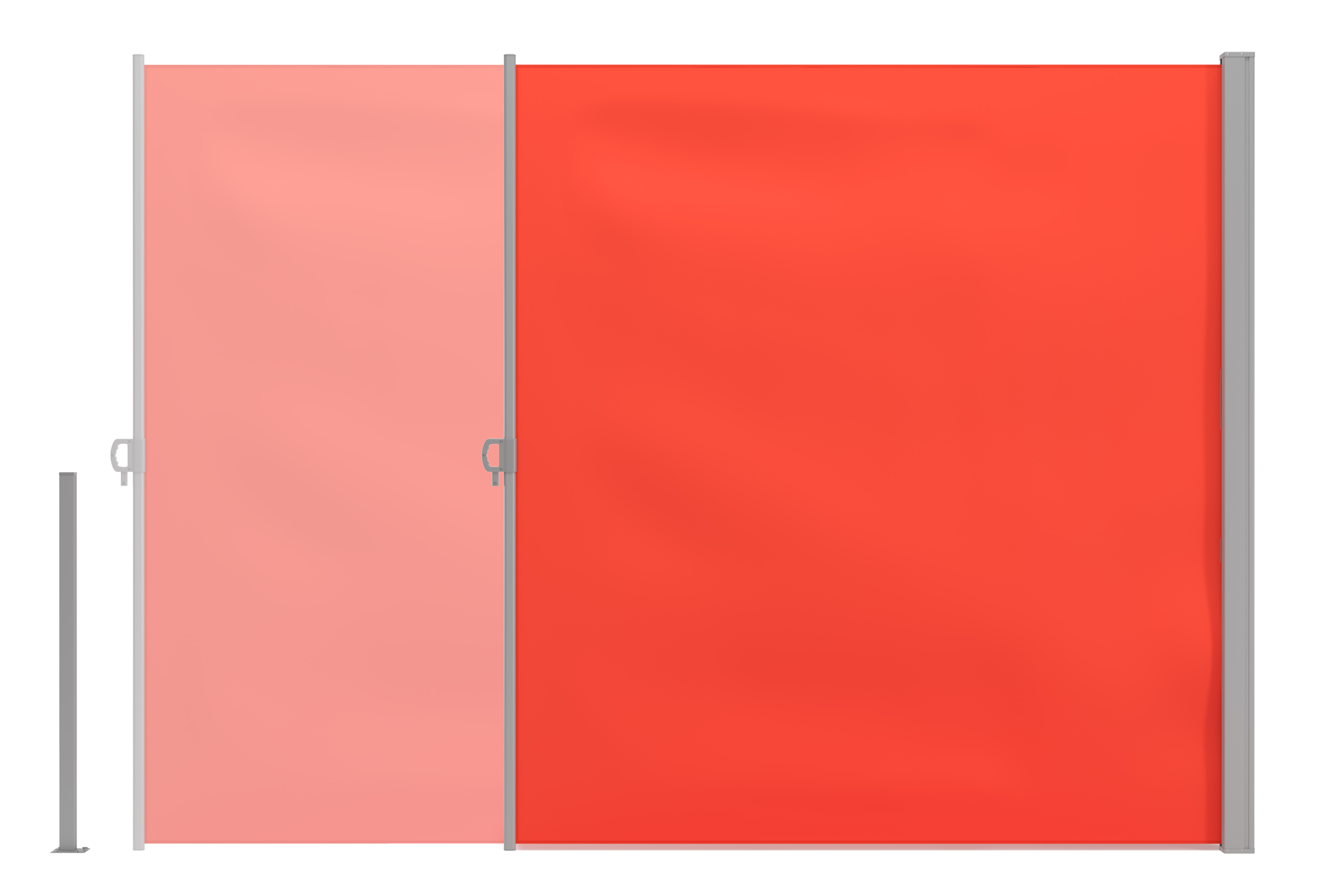 Seitenmarkise 200 x 300 cm orange