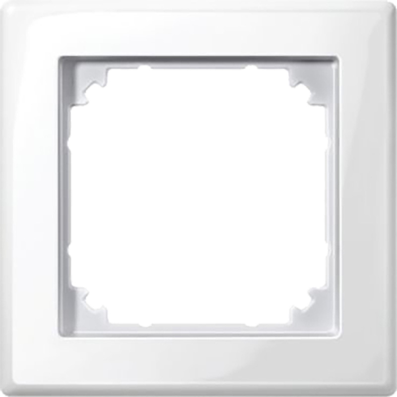 Schneider Electric afdekraam M-Smart 1-voudig Glanzend wit