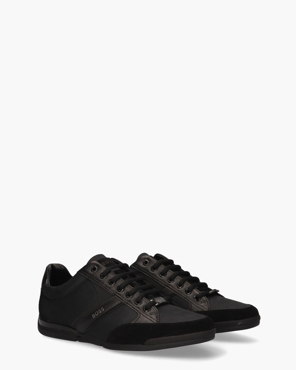 Boss Saturn Low MX Zwart Herensneakers