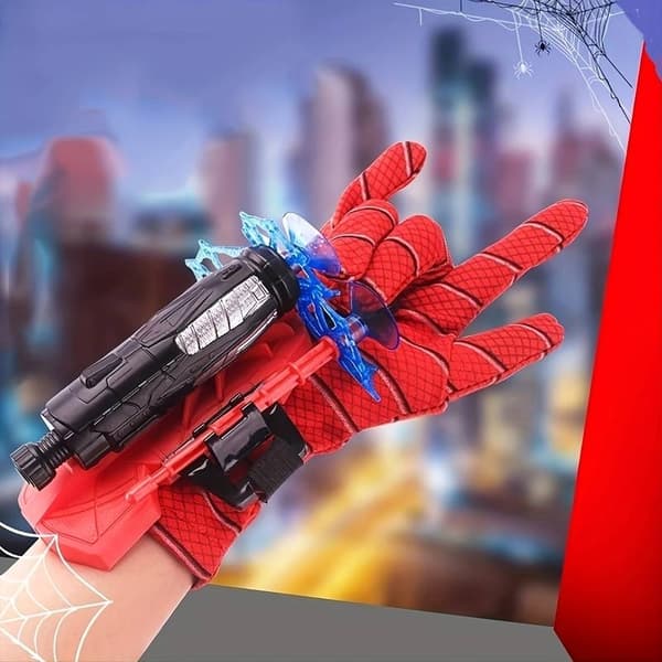 Spiderman Web Shooter for Barn - Skyter ut sugekopper