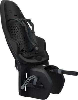 Thule Yepp 2 Maxi Rack Mount Sykkelsete Inkl. Regntrekk, Black