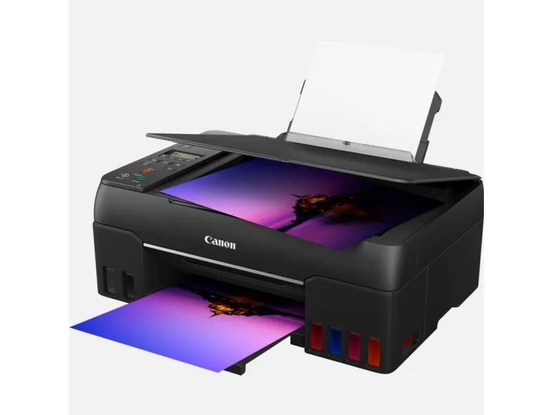 [OUTLET] - Canon PIXMA G650 - Multifunktionsprinter - farve - blækprinter - kan genopfyldes - A4 (210 x 297 mm), Letter A (216 x 279 mm) (original) - A4/Legal (medie) - op til 3.9 ipm (udskriver) - 100 ark - Wi-Fi(n), USB 2.0