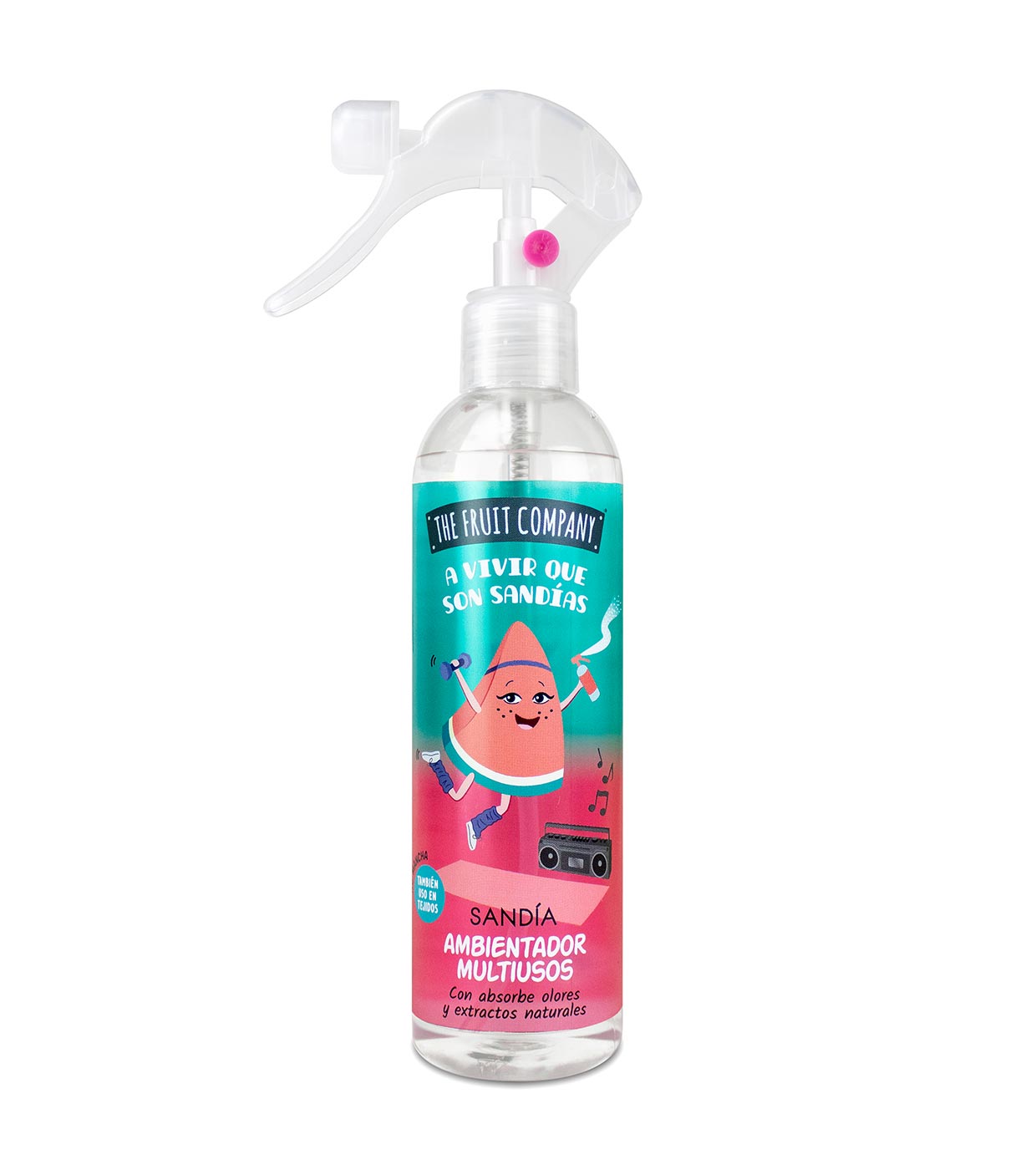 The Fruit Company - Spray de ambientador multiuso - Melancia