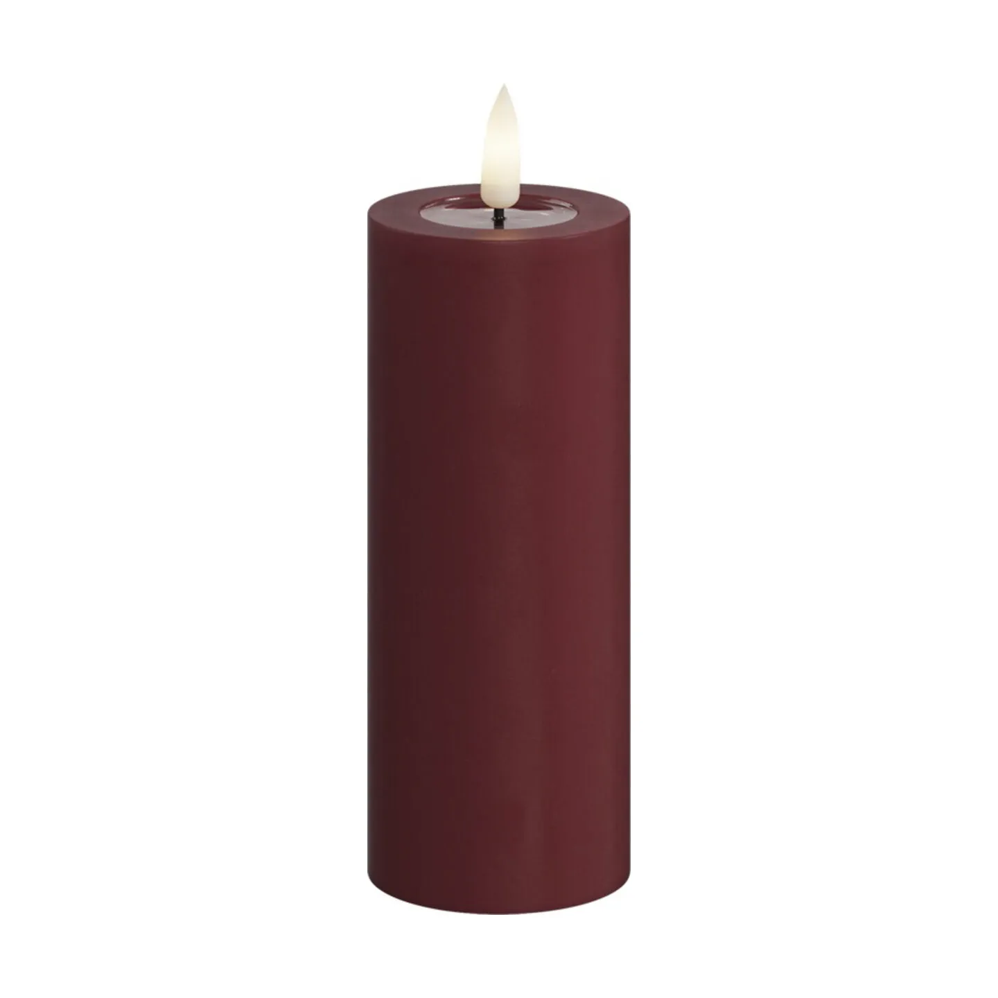 Deluxe Homeart Real Flame LED Bloklys