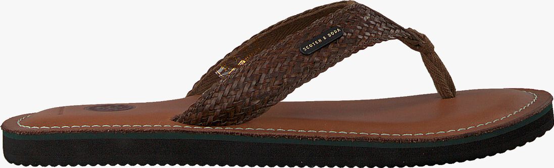 SCOTCH & SODA bruine scotch & soda slippers cadelli