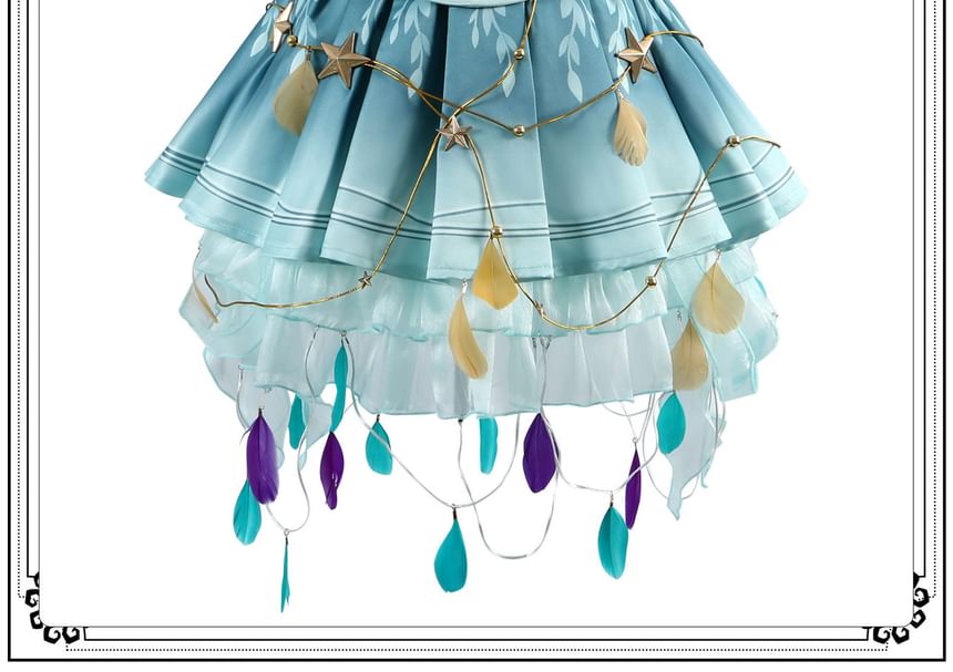 Bloomsoon - Identiteit V Margaretha Zelle Cosplay Kostuumset