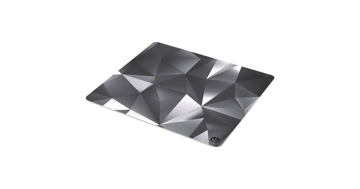 ENDORFYCrystal Black L gaming muismat  (Zwart/grijs)