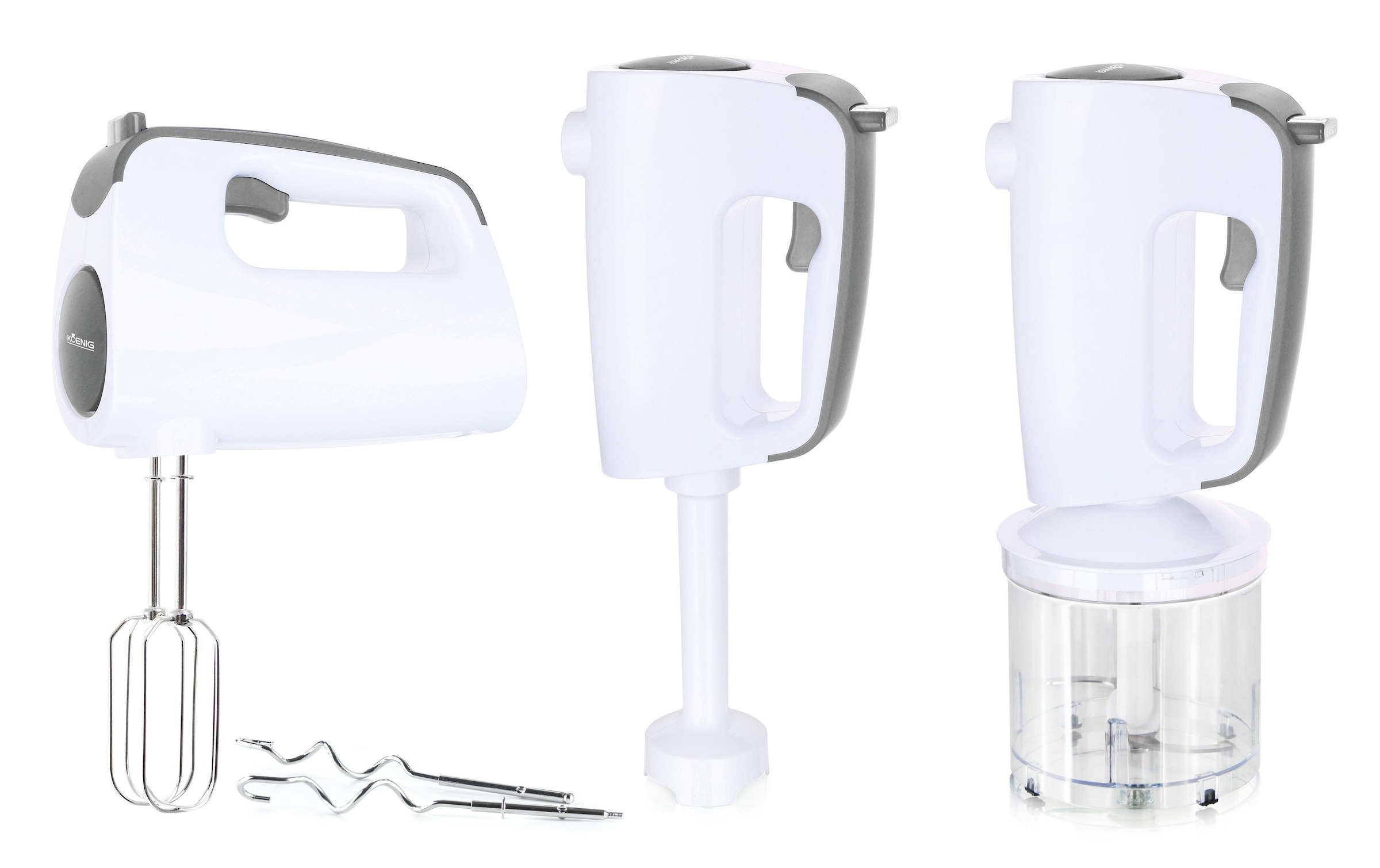 KOENIG Handmixer »4-in-1 Weiss« 300 W