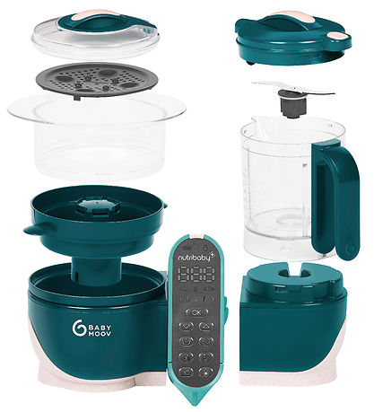 Babymoov Lebensmittelmaschine - Nutribaby+ - Opal Green