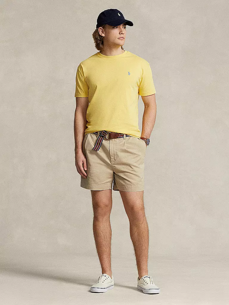 POLO RALPH LAUREN T-Shirt Custom Slim Fit gelb