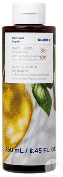 Korres KB Basil Lemon Gel Douche 250ml