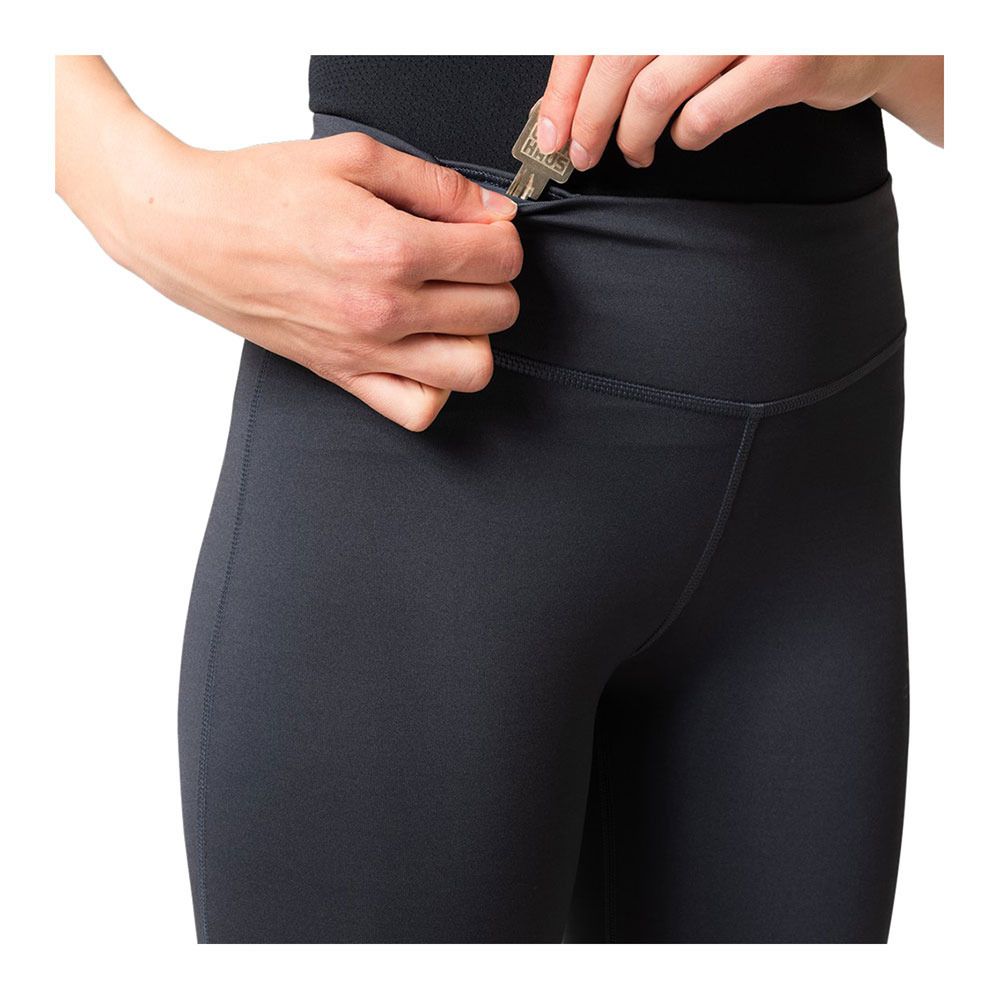 Odlo ESSENTIAL PRINT - Collant Femme india ink/folkstone gray