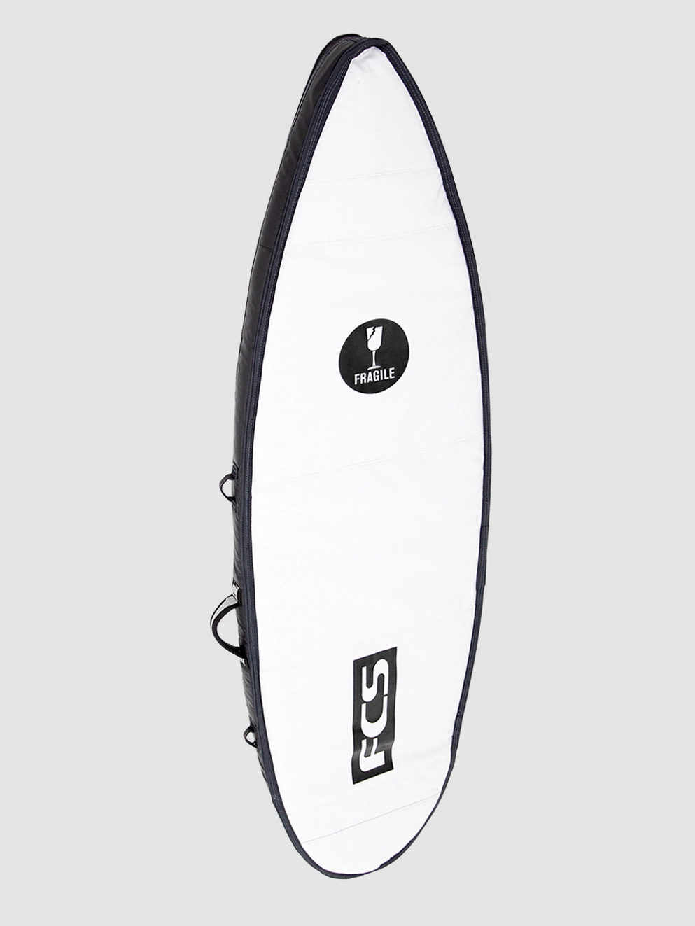 FCS Travel 2 All Purpose 6'7 Surfboard Bag black/grey