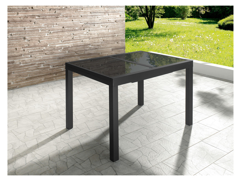 Uitschuifbare aluminium tuintafel Houston