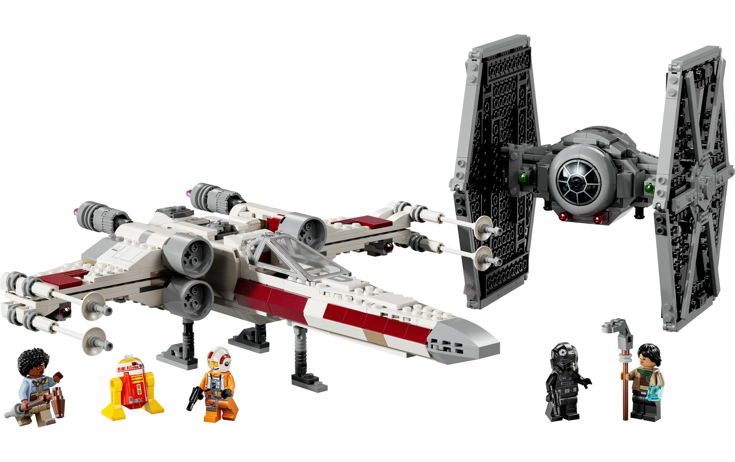 LEGO® Konstruktionsspielsteine »Star Wars Mashup aus TIE Fighter & X-Wing 75393«