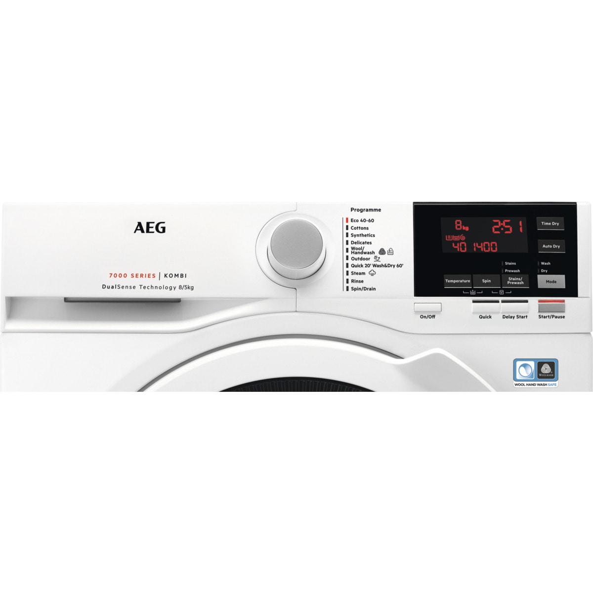 AEG 7000 series vaskemaskin/tørketrommel L7WBE846G