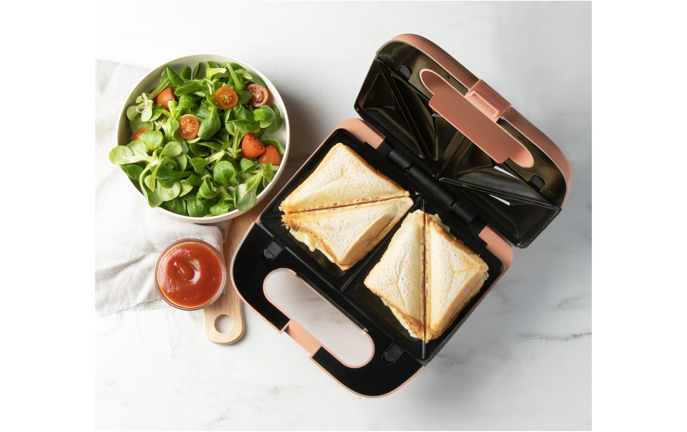Sandwich-Toaster DO1106C 750 WSandwichmaker 2-in-1
