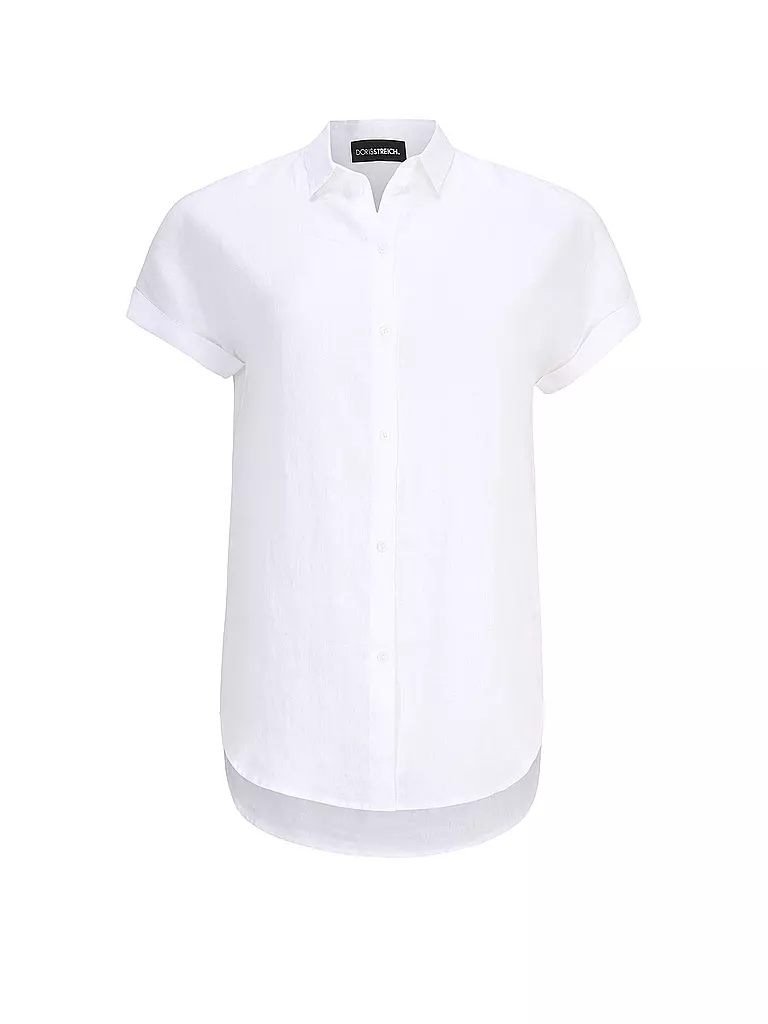 DORIS STREICH Leinenbluse weiss