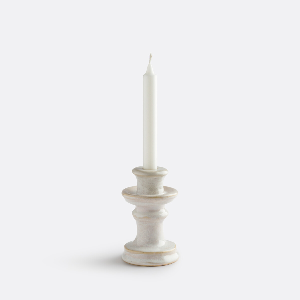 LA REDOUTE INTERIEURS<br>Castiçal de cerâmica Alt.14,8 cm Thodri