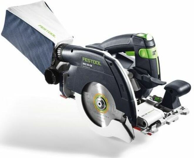 Festool HKC 55 EB-Basic-5,0 Accu Pendelkapzaag 18V 5.0Ah in Systainer - 577034