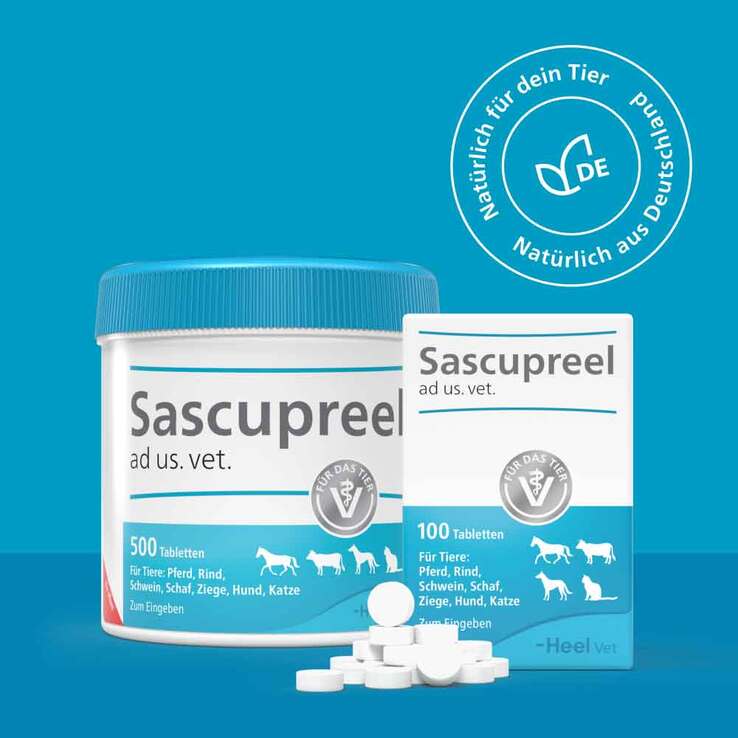 Sascupreel ad us. vet. Tabletten, 500 St