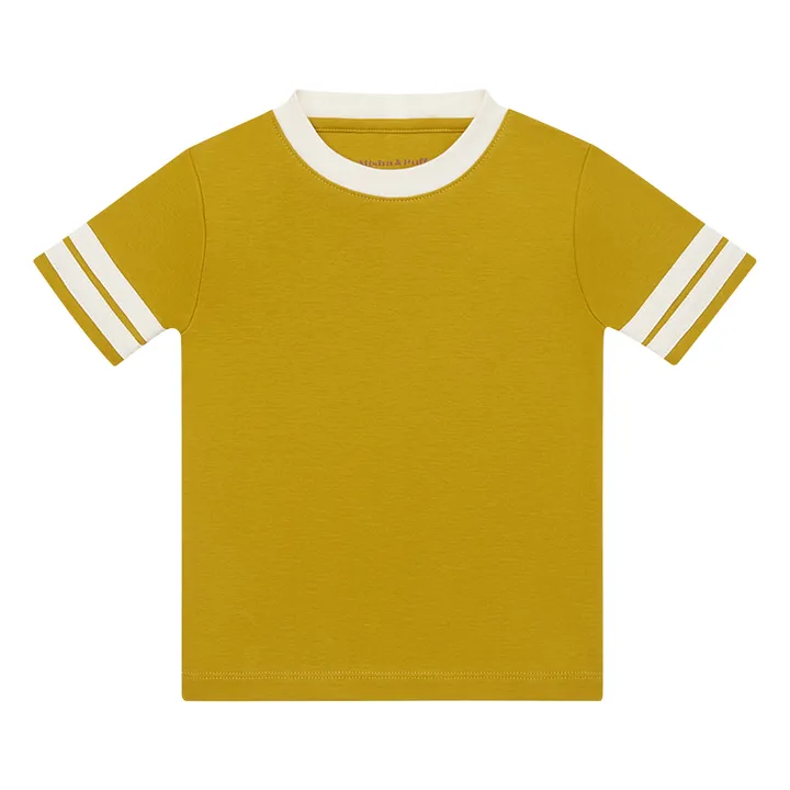Misha & Puff T-Shirt Rec | Jaune moutarde