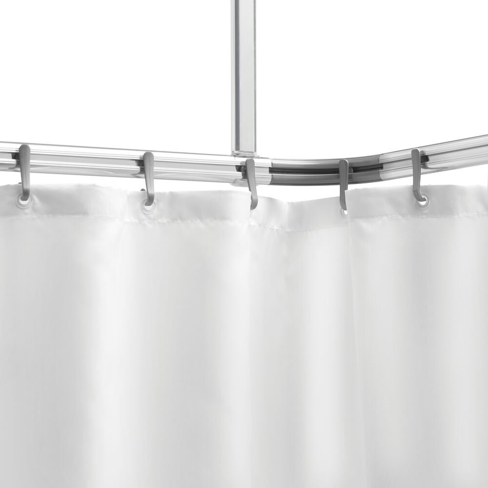 Sealskin Easy Roll Douchegordijnstangset 90x90x90 cm Mat Aluminium