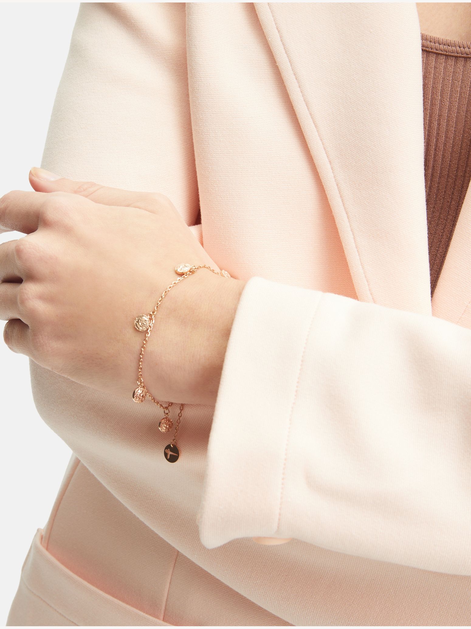 Armband - rosegoud
