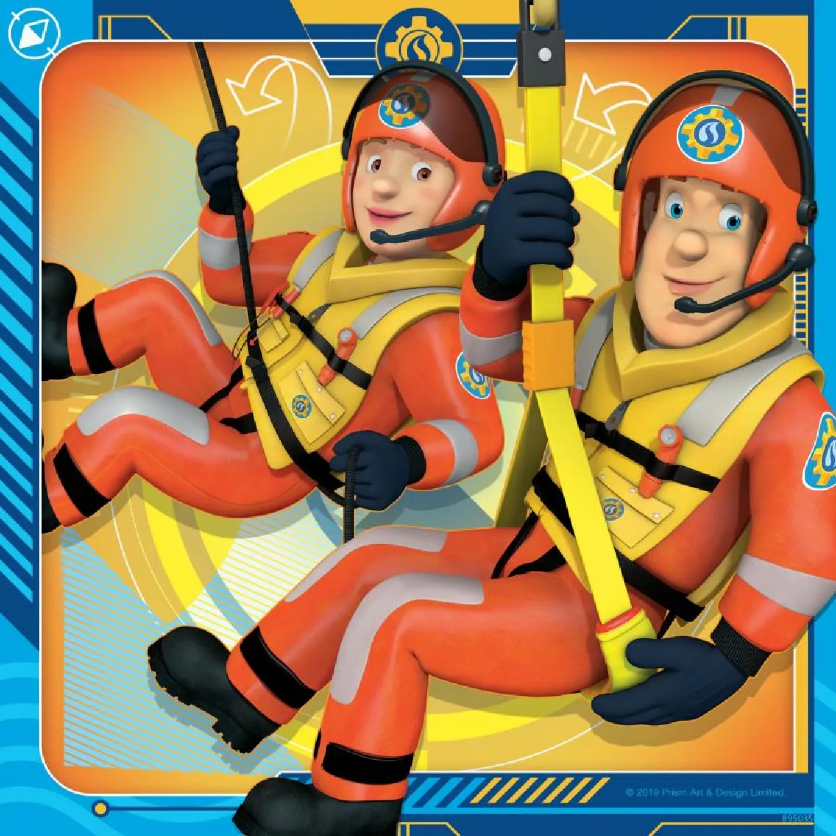 Ravensburger Sam Le Pompier - Puzzles 3x49 pièces