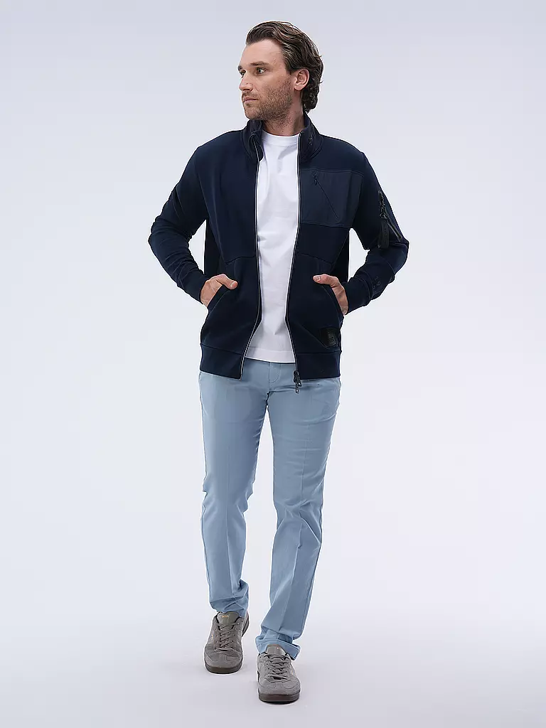 TOM TAILOR Sweatjacke  blau