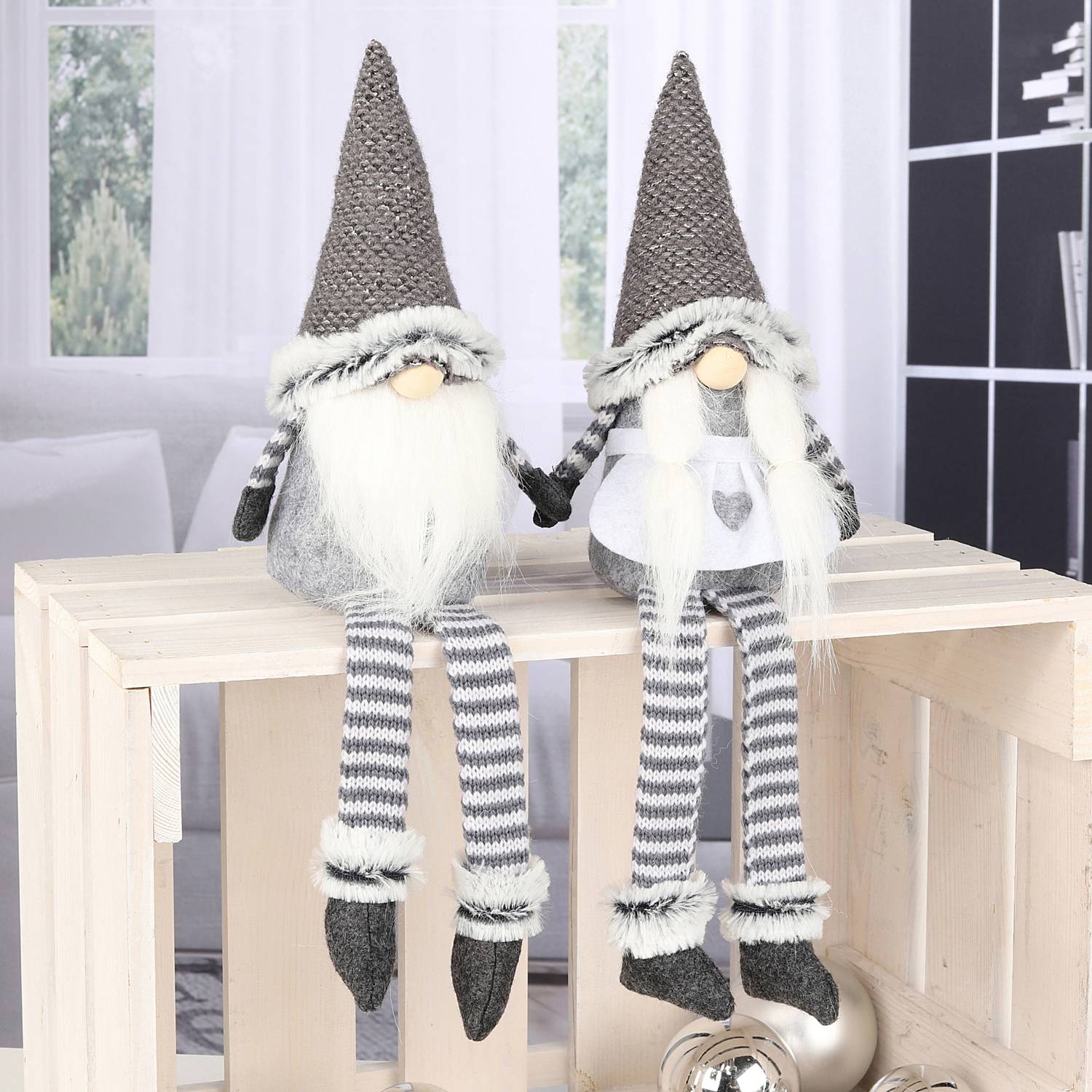 Kantenhocker Weihnachtswichtel