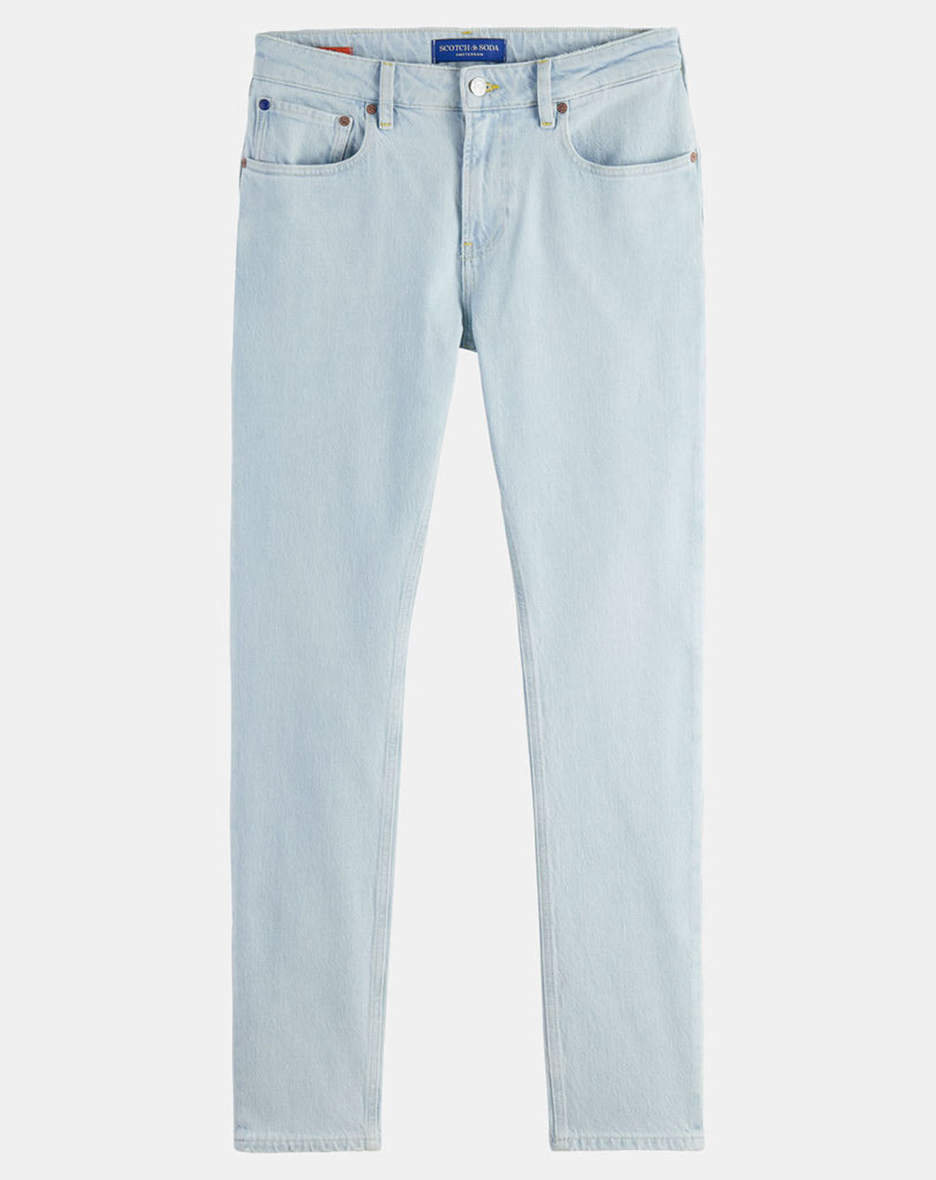 Scotch & Soda Jean Slim Fit Skim bleu ciel