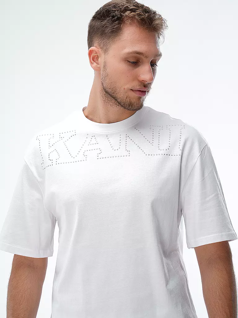 KARL KANI T-Shirt weiss