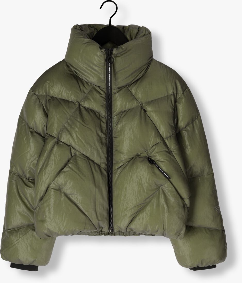 groene krakatau gewatteerde jas qw531
