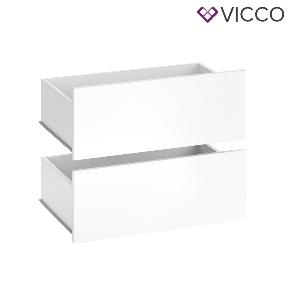 Vicco Schubladenset groß VISIT - zweiteilig Regal Schlafzimmer Umkleide Erweiterung